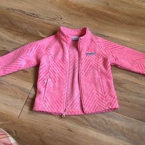 Columbia Pink Fleece Jacket - 3T